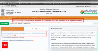 AISSEE 2025 Sainik School registration window deadline extended: Check revised schedule here |