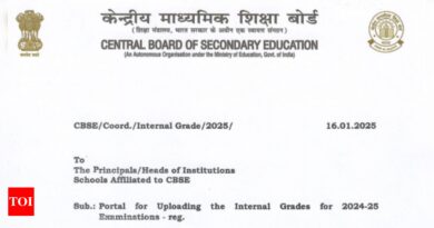 CBSE issues important notice on uploading internal grades for Class 12 students |