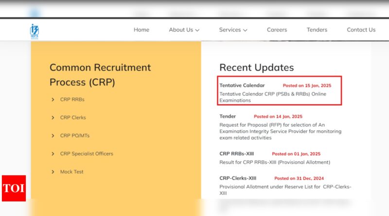 IBPS RRB exam calendar 2025-26 released at ibps.in: Check detailed schedule here