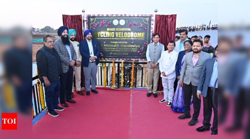 India’s First International-Standard Concrete Velodrome Unveiled at KIIT - KISS Campus, a Game-Changer for Indian Cycling and Sports Infrastructure