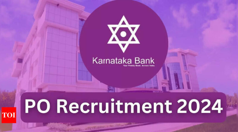 Karnataka Bank PO result 2024 declared: Direct link to check here