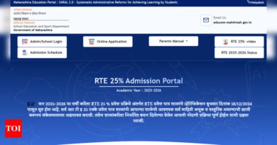 Maharashtra RTE admissions 2025-26 begin for 25% reserved seats: Direct link to apply, key dates and more |