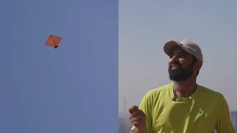 Mohammed Shami fly kite before comeback to international cricket IND vs ENG T20 Series Watch BCCI video