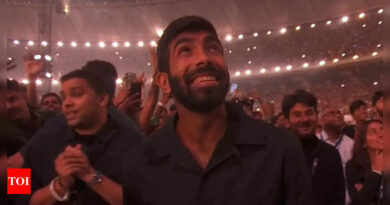 Watch: Jasprit Bumrah attends Coldplay concert in Ahmedabad; Chris Martin dedicates song to 'beautiful brother' | Cricket News