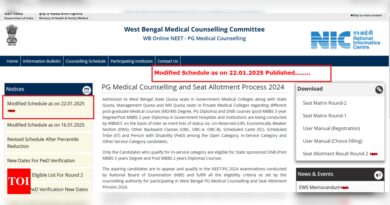 West Bengal NEET PG counselling schedule revised: Check updated timetable here |